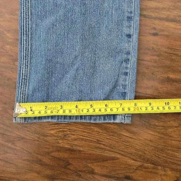 Carhartt Straight Fit Leg Jeans Womens 8x34 Denim Blue Grunge urban skater y2k - Picture 5 of 7